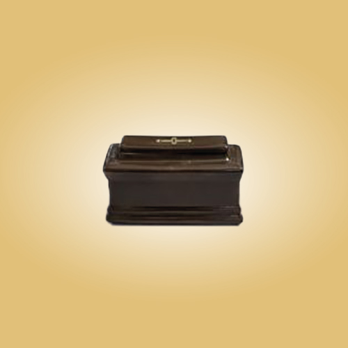 Урна 7 хоризонтал кафява